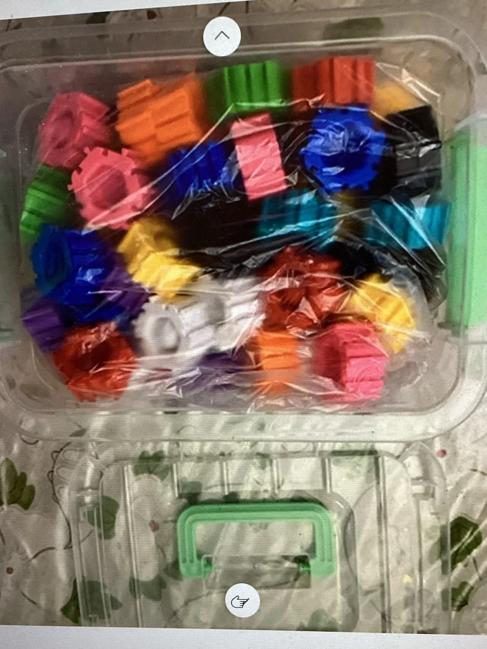 Colorful 96 pcs/tote  Interlocking Gear Building Toy Set for Kids - Multicolor